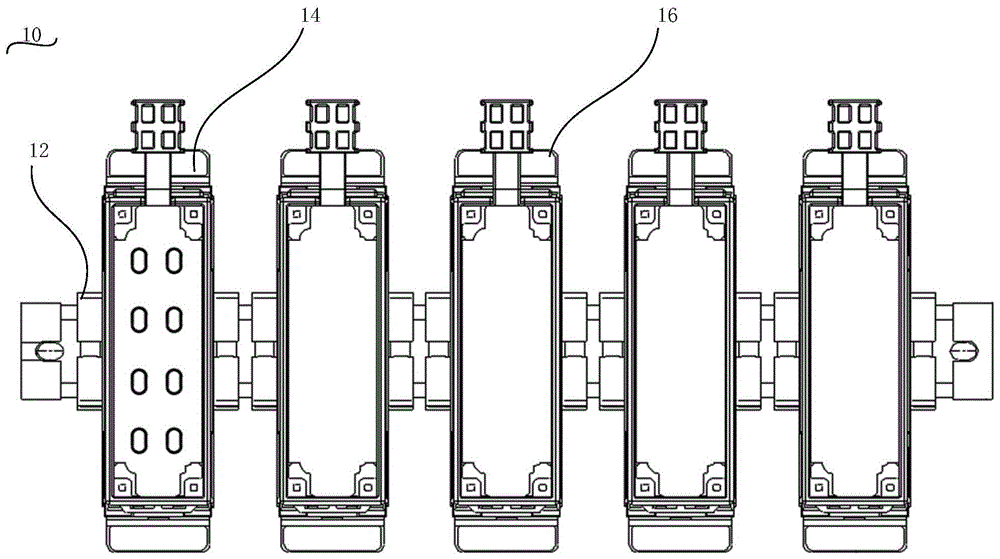 Photoelectric switching device and electrical switchgear equipped with the photoelectric switching device