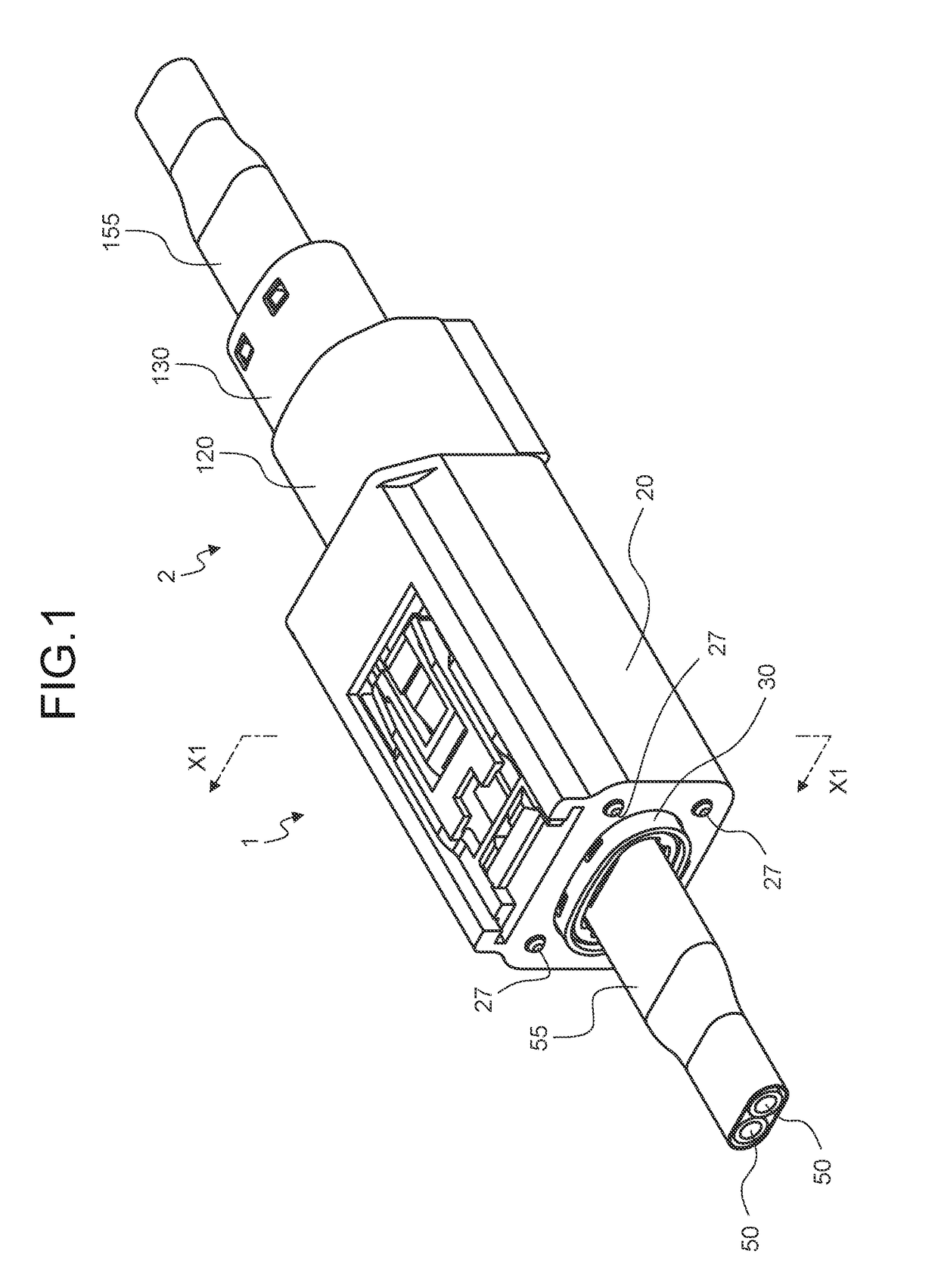 Female and male connectors