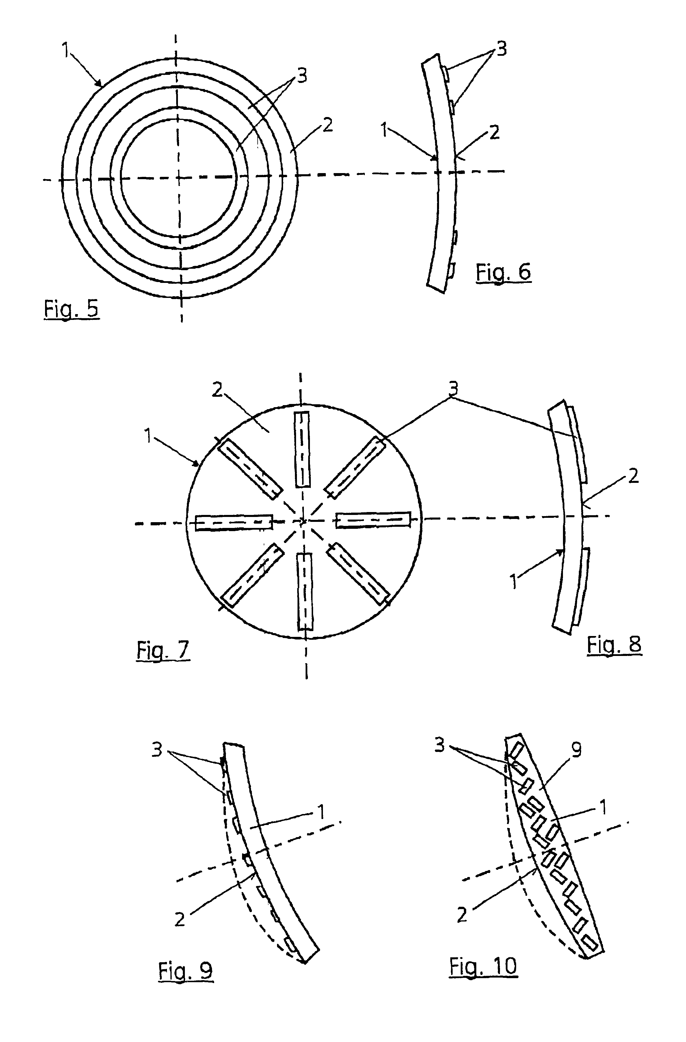 Optical element deformation system