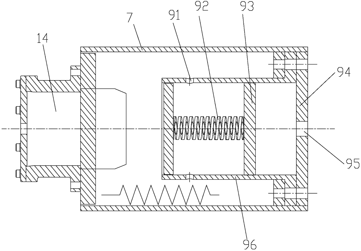 Lubrication oil supply protection device for gear transmission mechanism