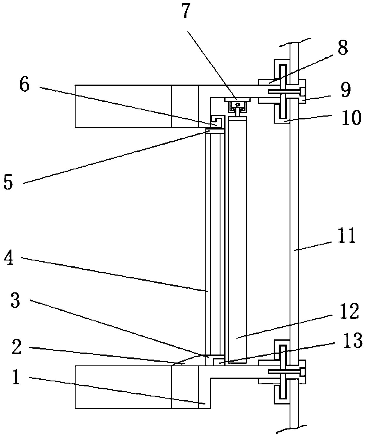 Energy-saving curtain wall