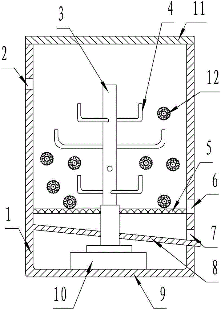 Water chestnut peeling machine