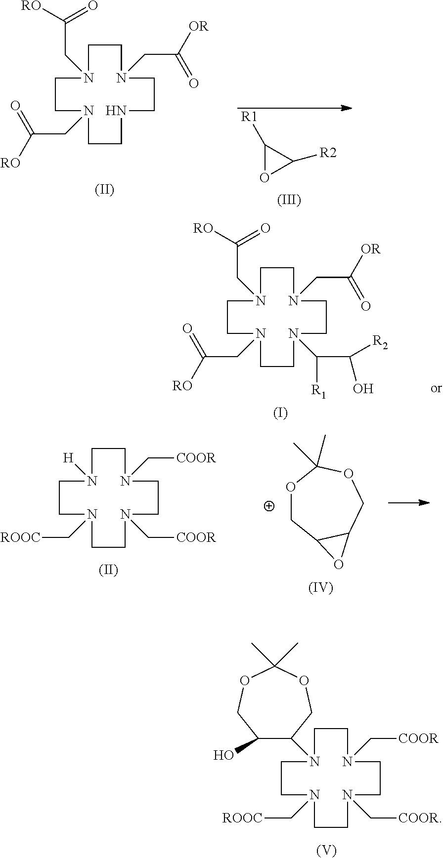 Preparation method of intermediate of gadolinium-based ionic contrast agent and use thereof