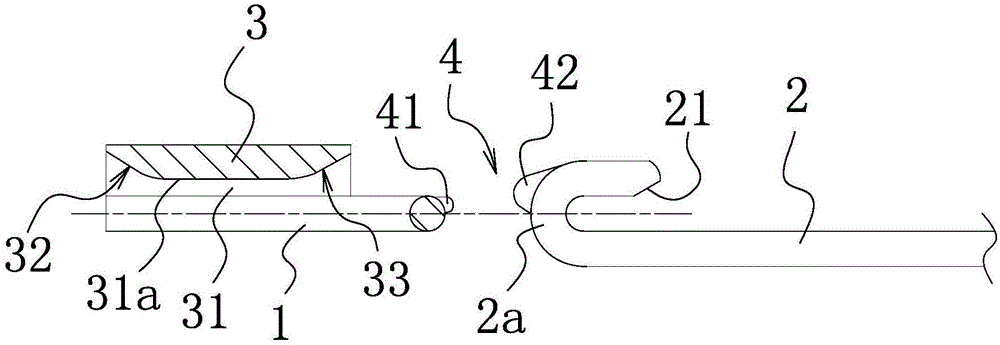 Self-buckling structure of brassiere back buckle, brassiere and self-buckling method of brassiere back buckle