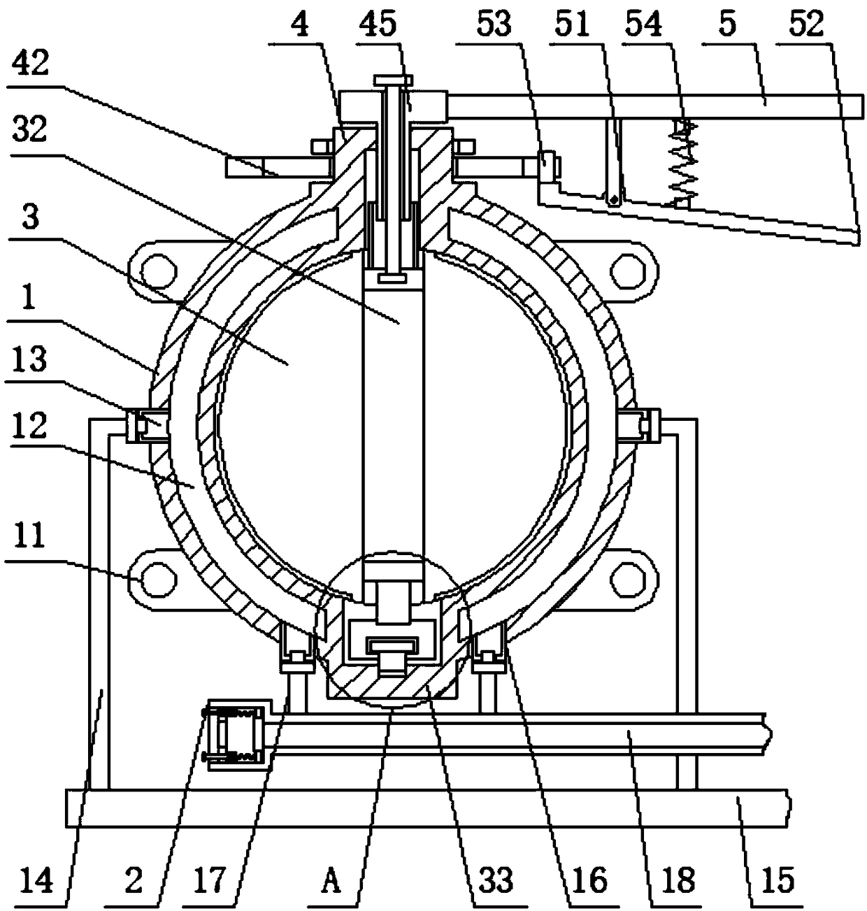 Method and device capable of preventing cooler butterfly valve from being tightly closed