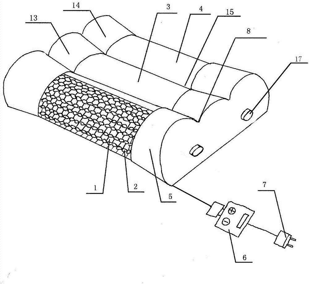 Multifunctional health care pillow