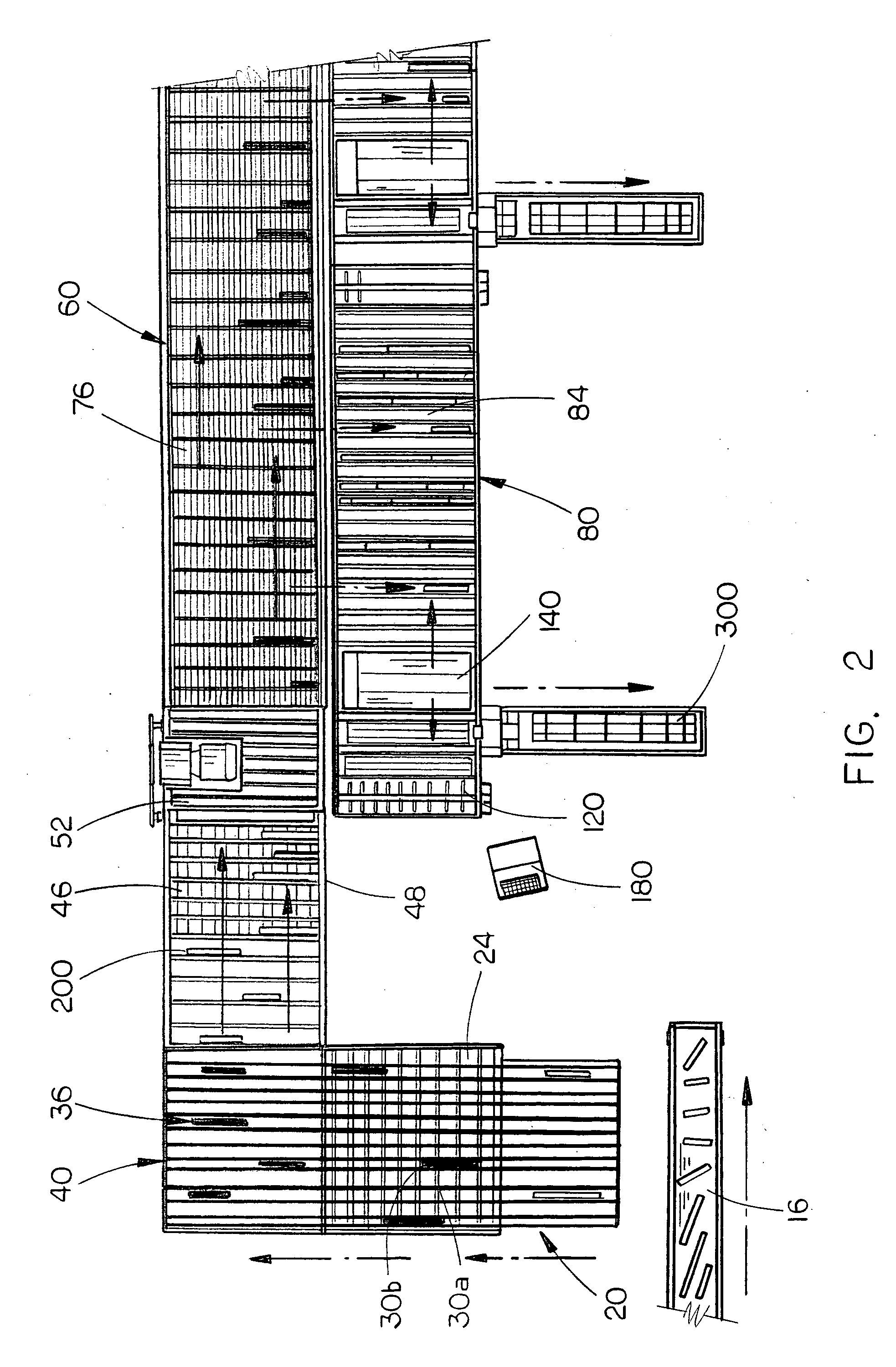 Selection and bundling method for random length materials