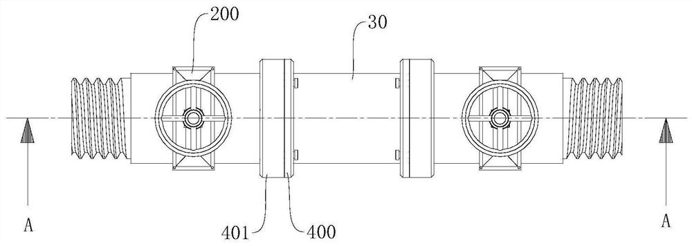 Components of a municipal tap water pipe joint for easy repair