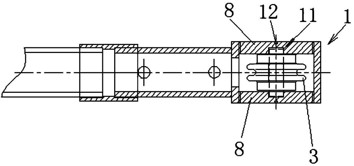 A pea-cannon whistle pistol