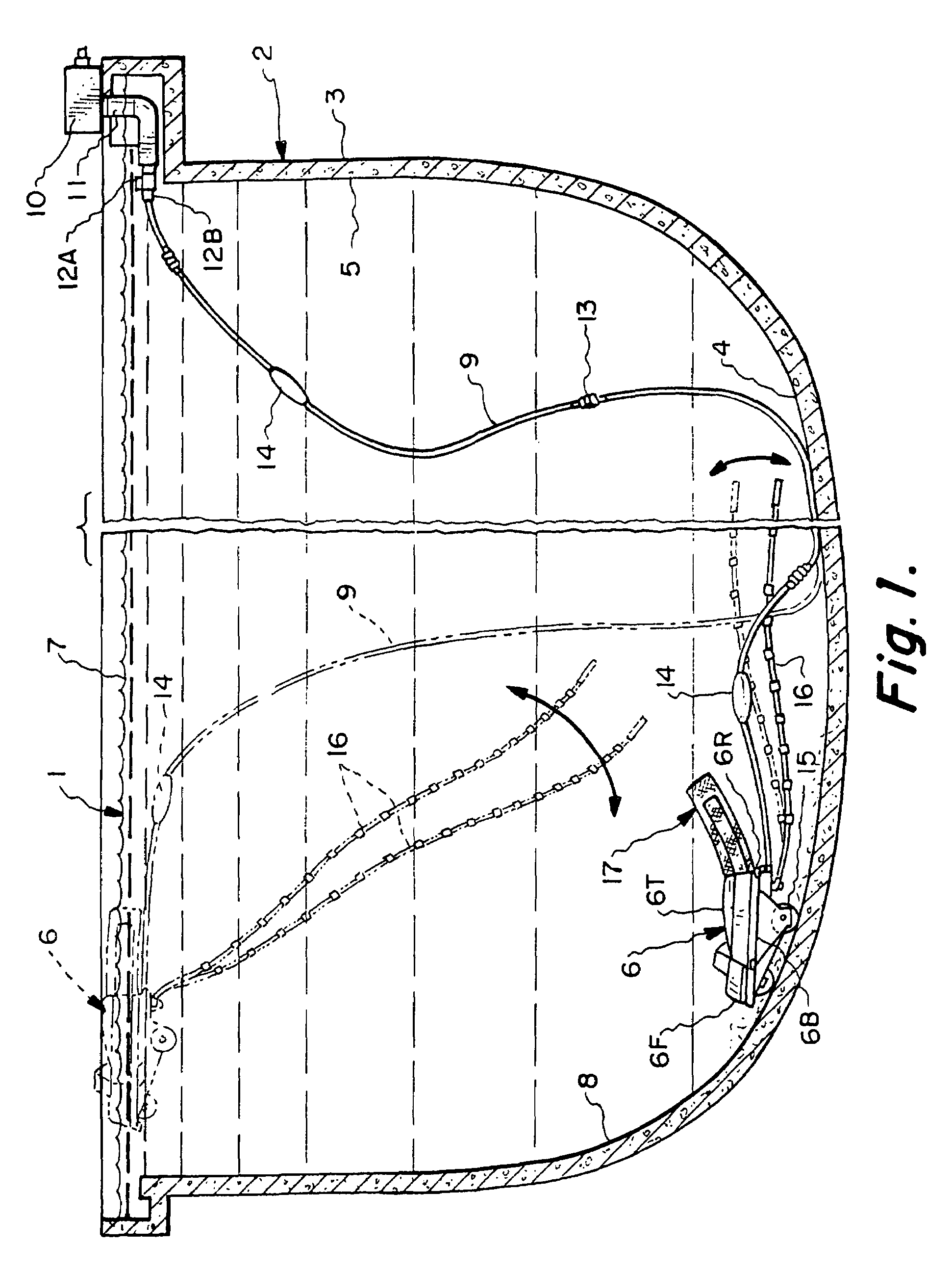 Swimming pool cleaner debris container