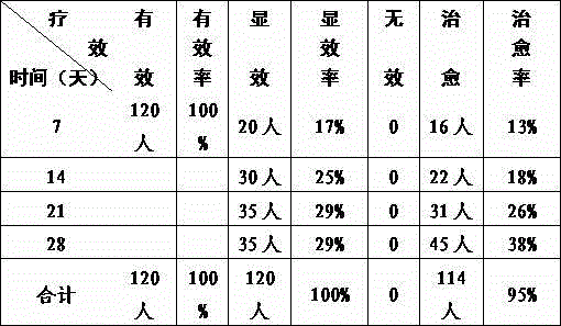 Traditional Chinese medicine composition for treating heat evil attacking stomach type chronic gastritis