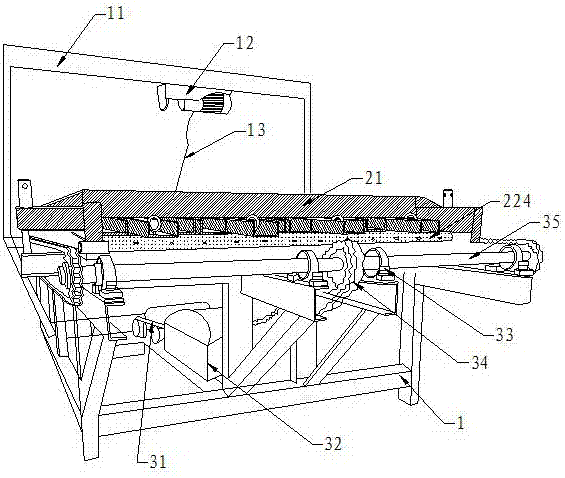 Bulrush board weaving equipment and weaving method thereof