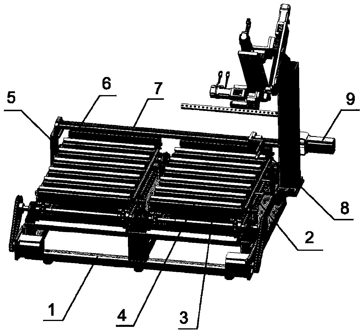 Automatic boxing system for glass product