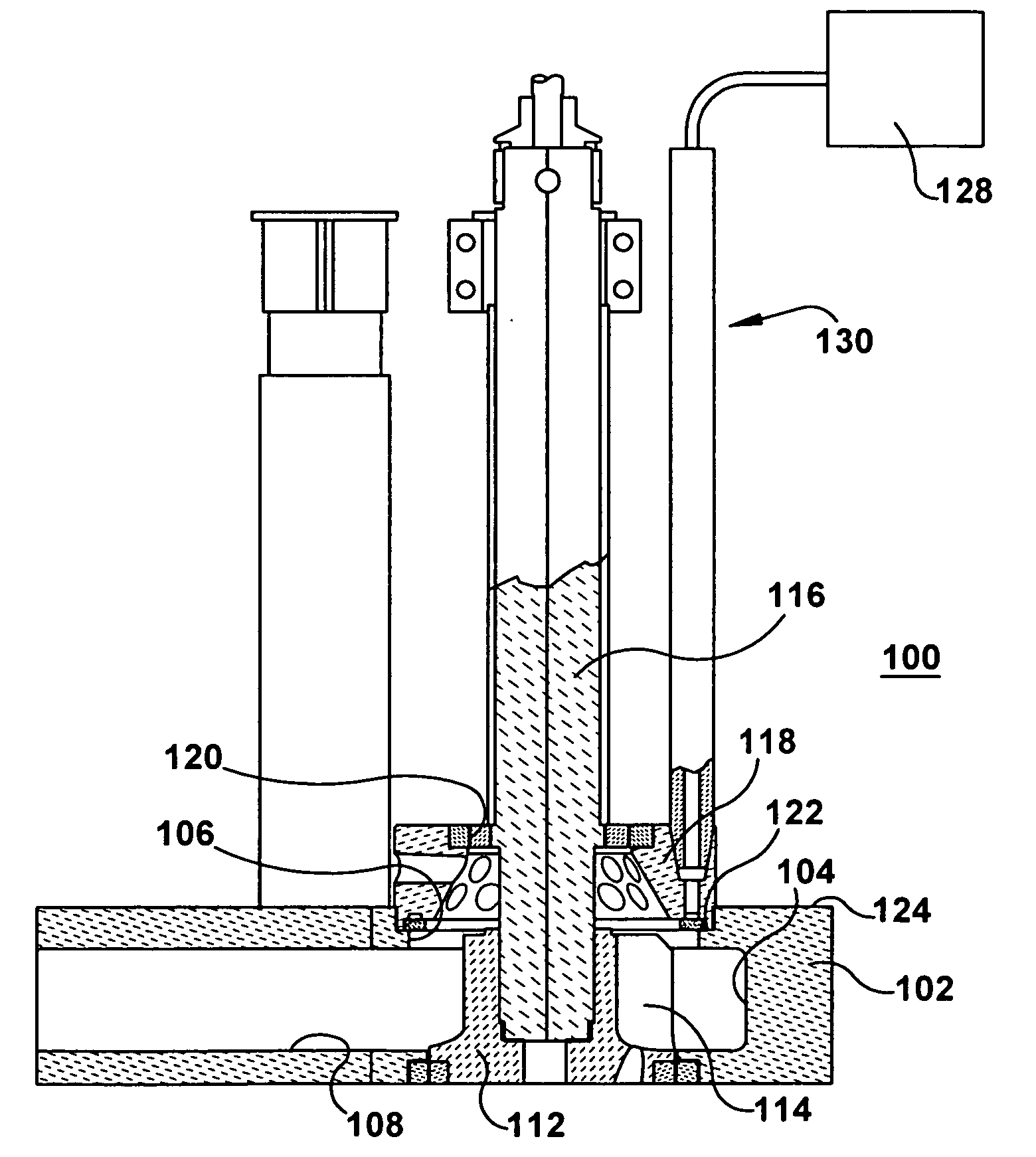 Gas mixing and dispersement in pumps for pumping molten metal