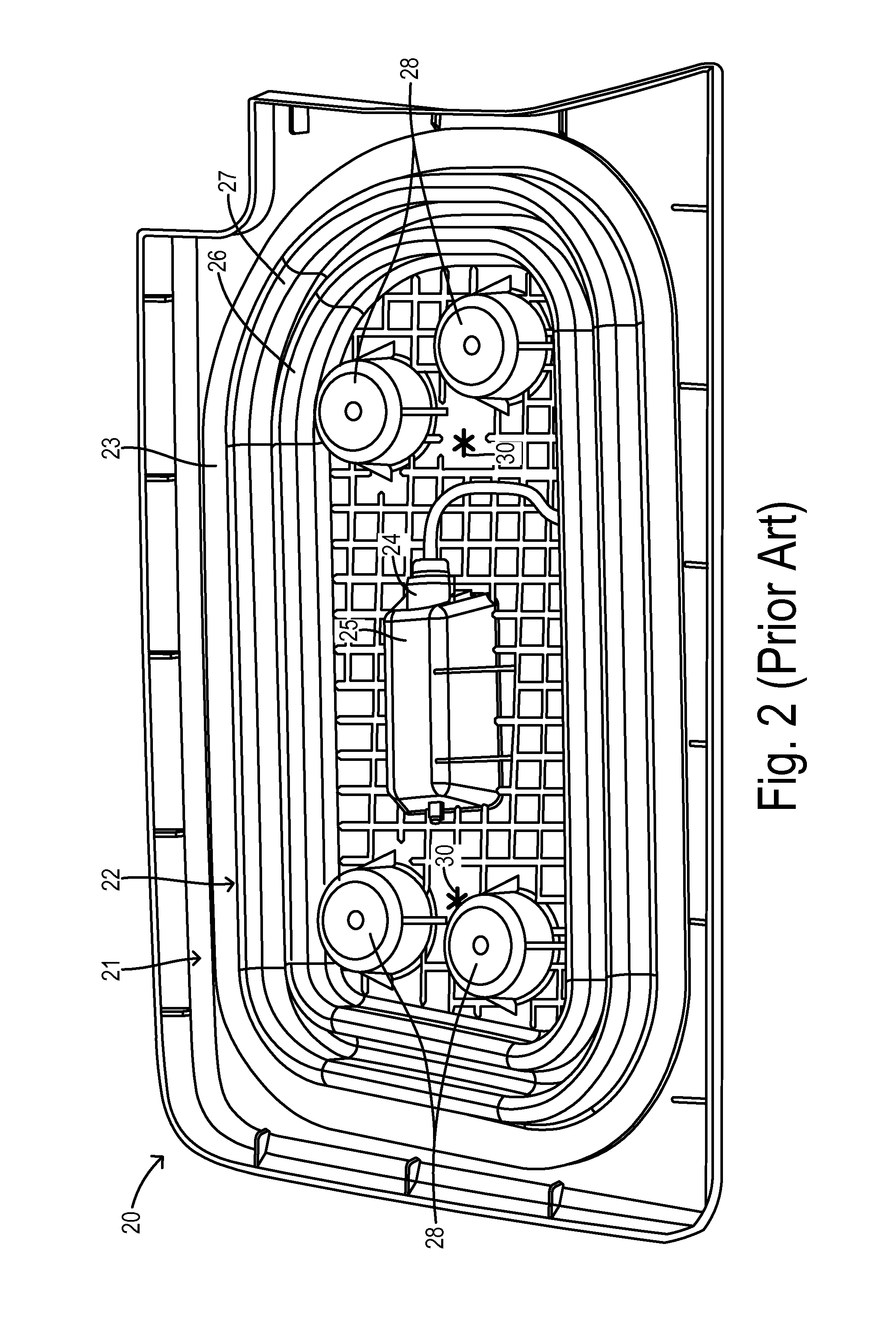 Active bolster with active vent for load management