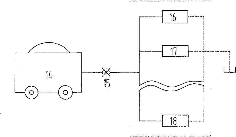 Portable active hydraulic tester and test method