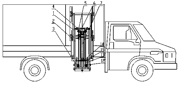 Mobile iron scrap transfer system