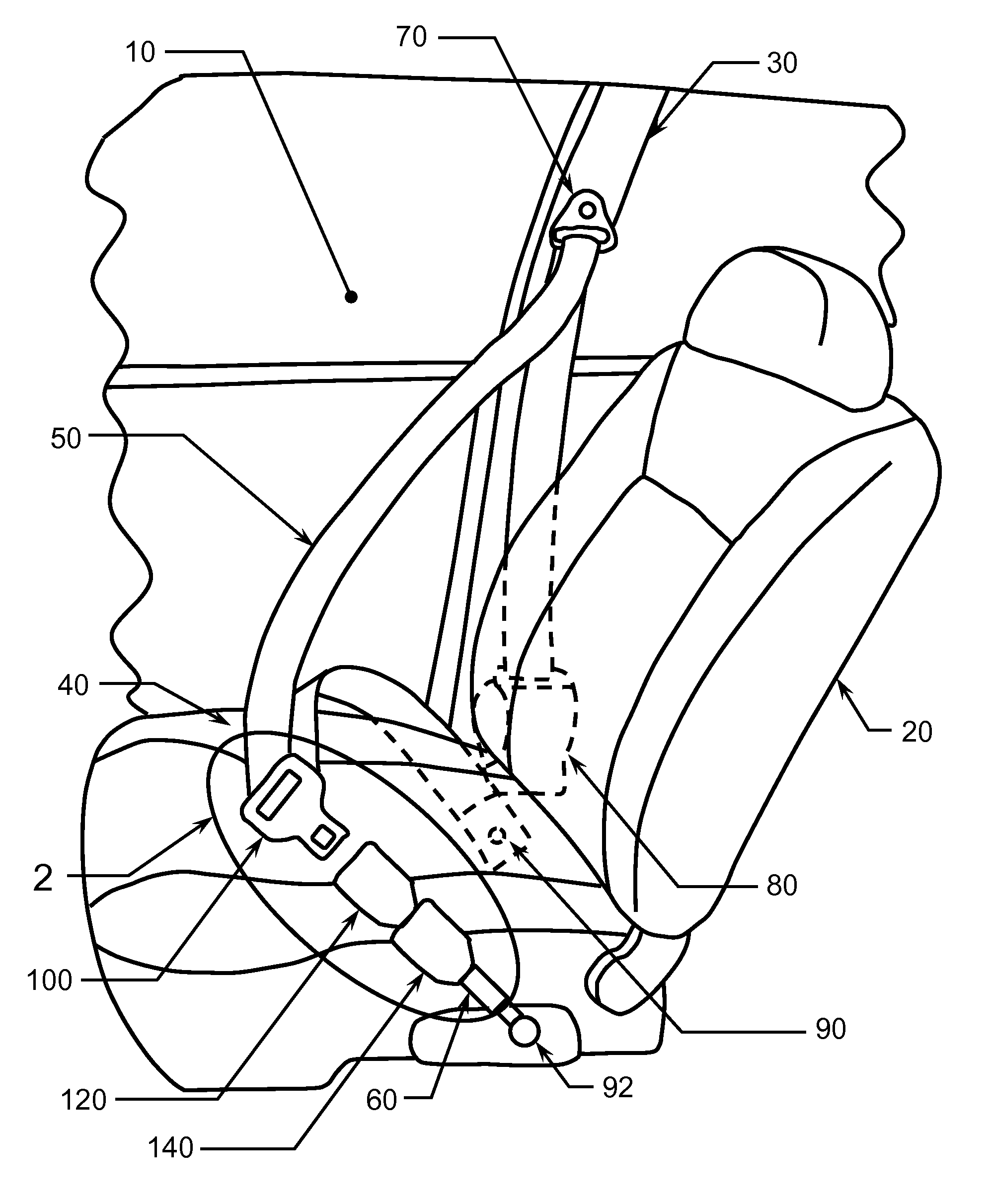 Resettable Load-Limiting Adaptive Seatbelt Apparatus