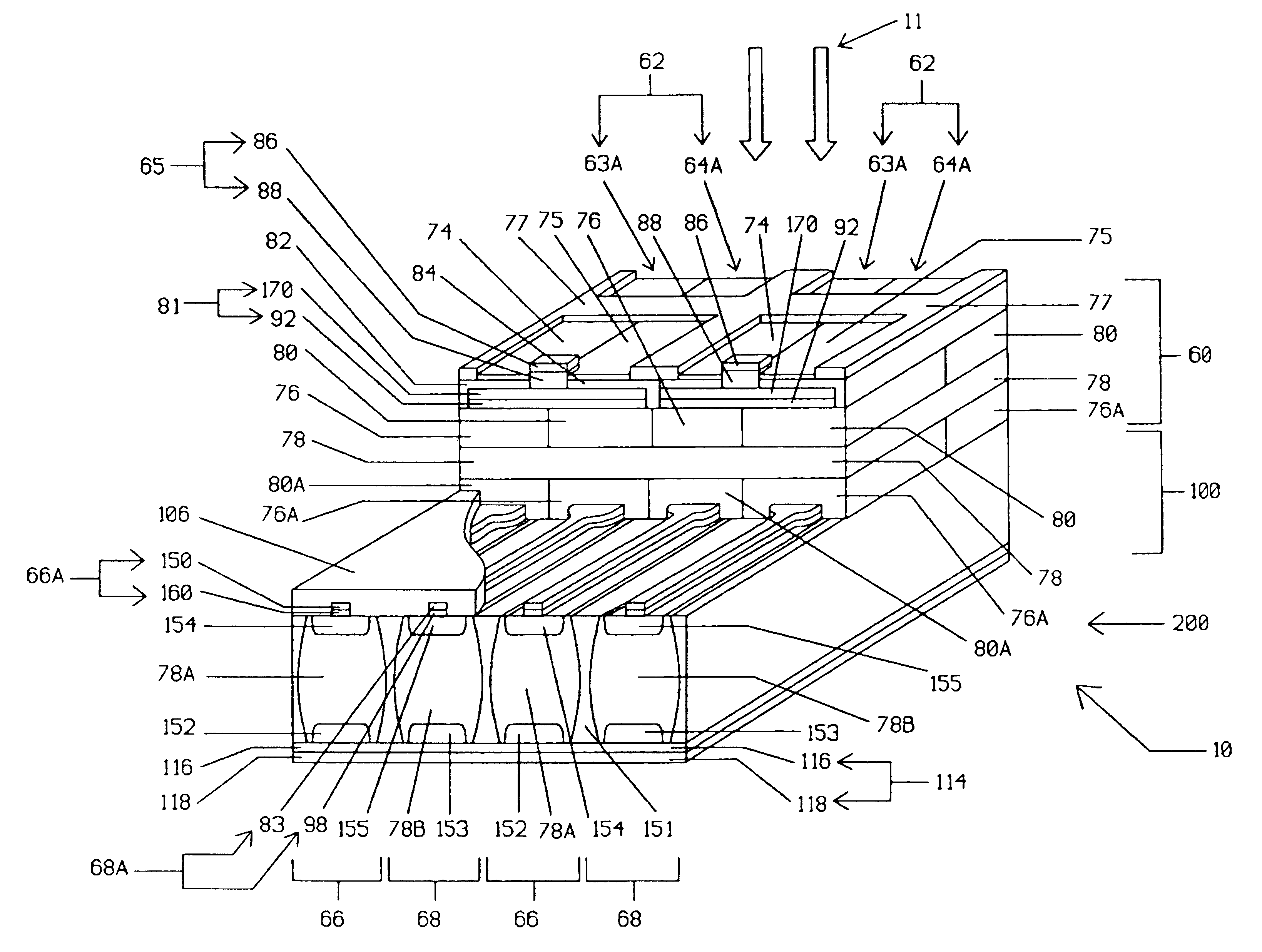 Multi-phasic microphotodetector retinal implant with variable voltage and current capability