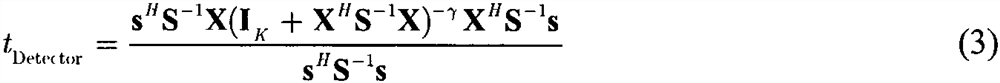 A radar extended target parameter adjustable detector for signal mismatch