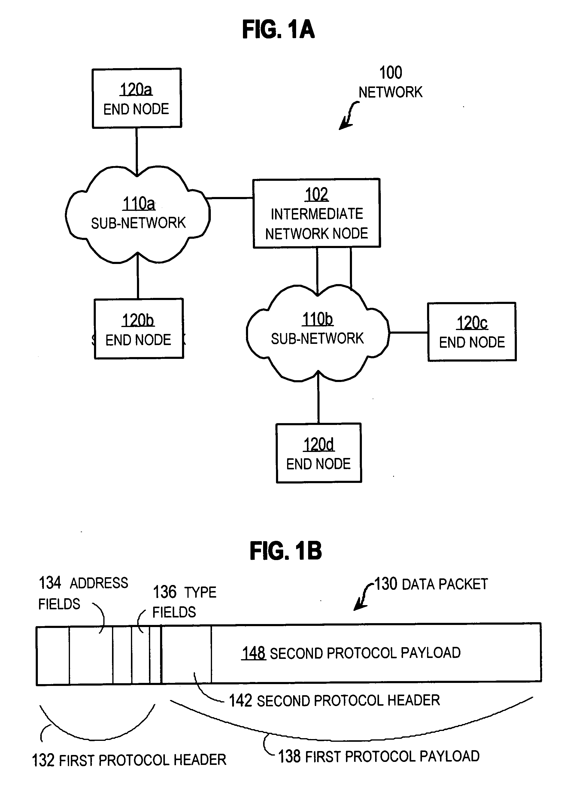 Method and apparatus for classifying a network protocol and aligning a network protocol header relative to cache line boundary