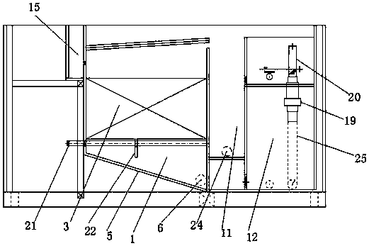 Sewage treatment process and treatment device combining electroflotation and electric flocculation