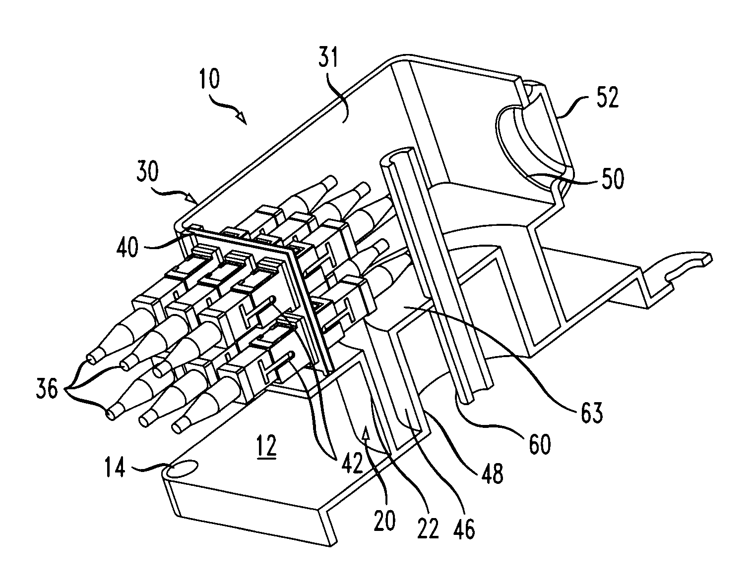 Wall-mountable optical fiber and cable management apparatus