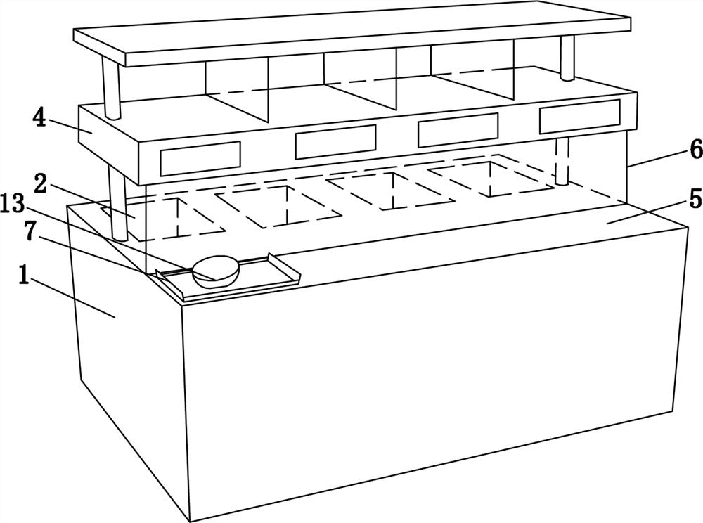 Weighing self-selection type dining equipment and control method thereof