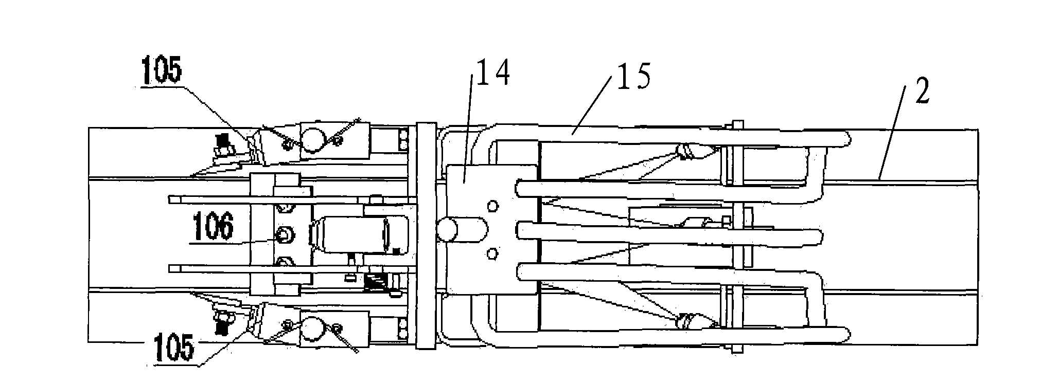 Track cleaning and maintaining vehicle