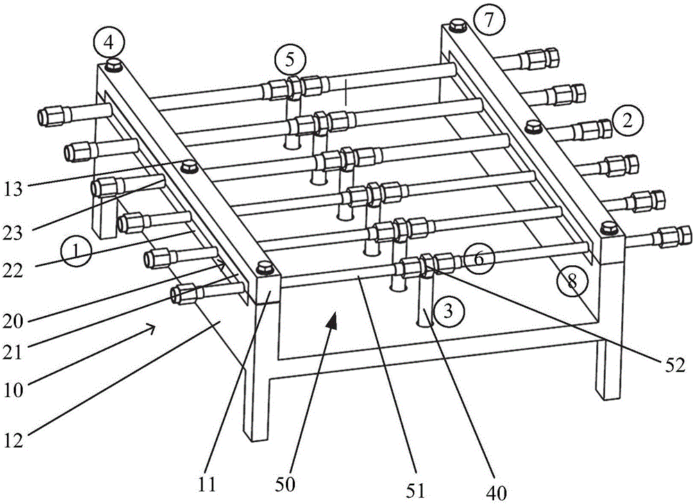 Clamp used for generating stress in tubular test piece