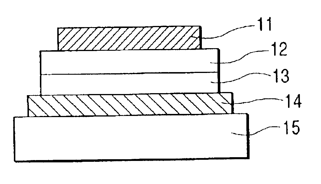 Light emitting device having a dopant in a light emitting layer and method of producing the light emitting device