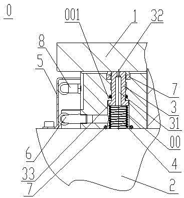 Positioning device for workbench