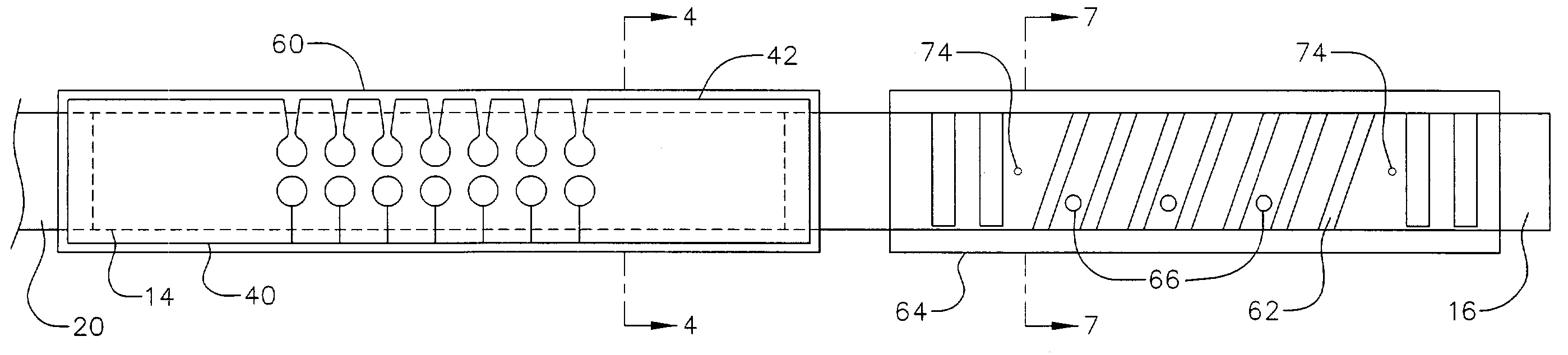 Deflectable catheter with hinge