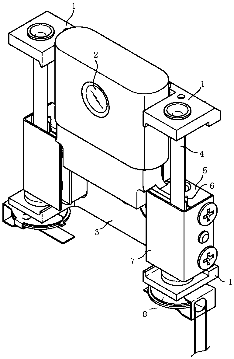 Double-drive lifting device for camera and electronic equipment comprising lifting device