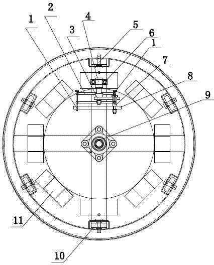 Simple indexing universal rotary worktable