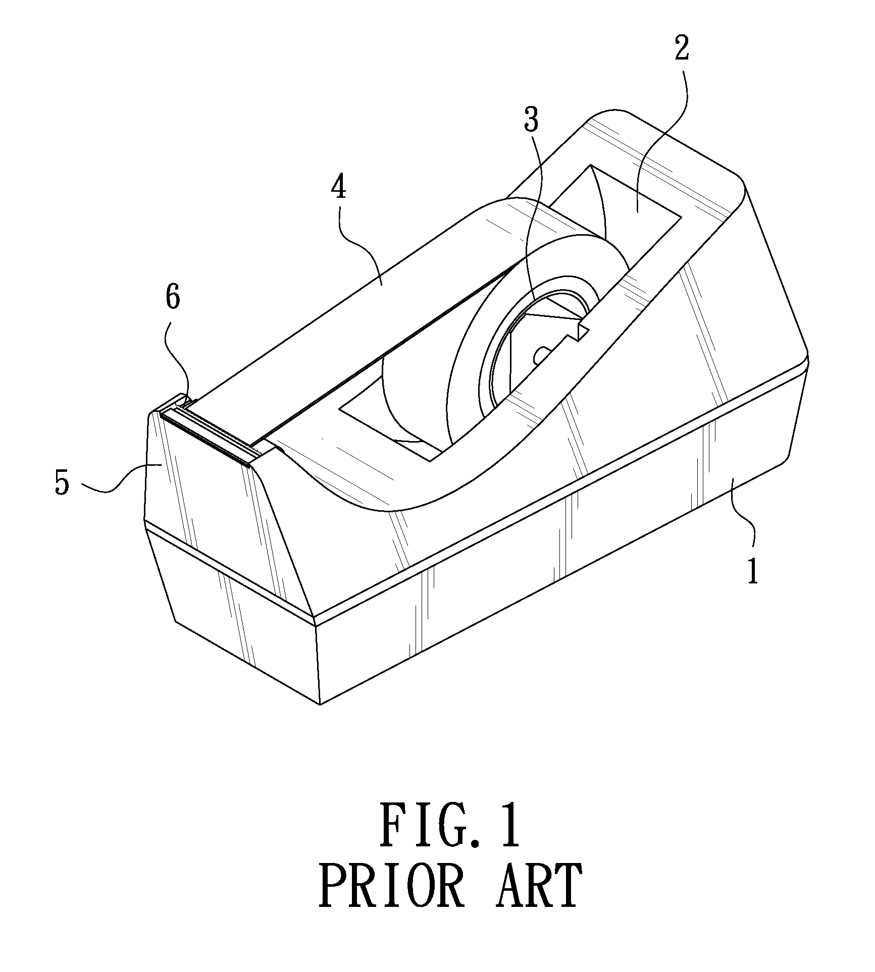 Adhesive tape cutting device