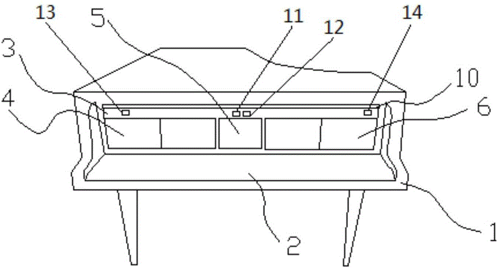 Piano learning guidance system