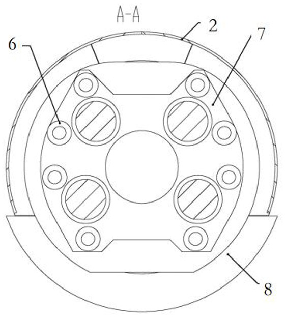 Propelling device for self-propelled tunnel boring machine