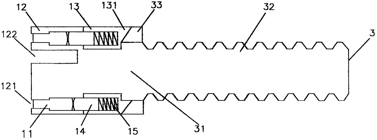 Three-dimensional code bolt self-tightening lock