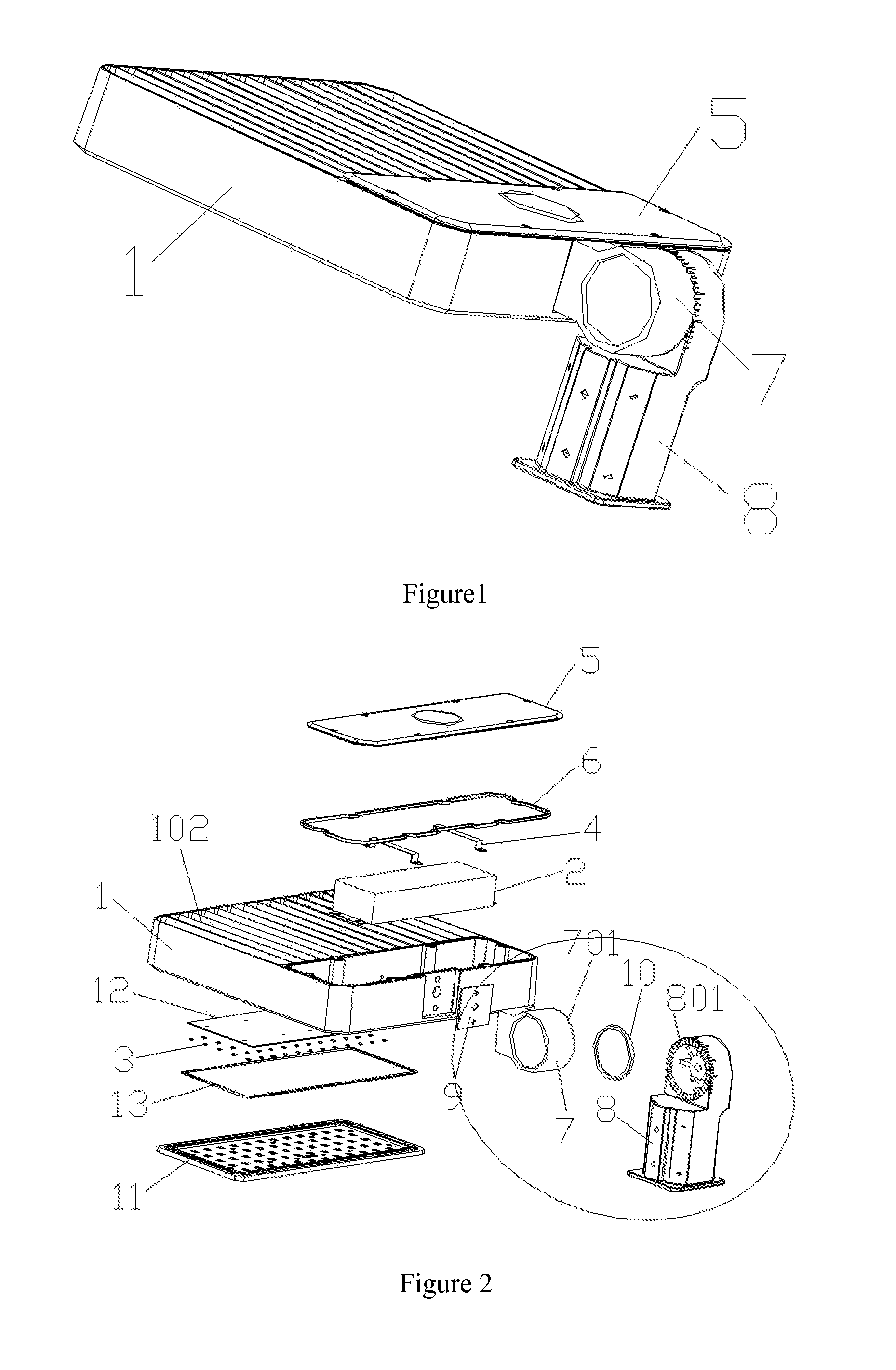 Kind of light emitting diode luminaire