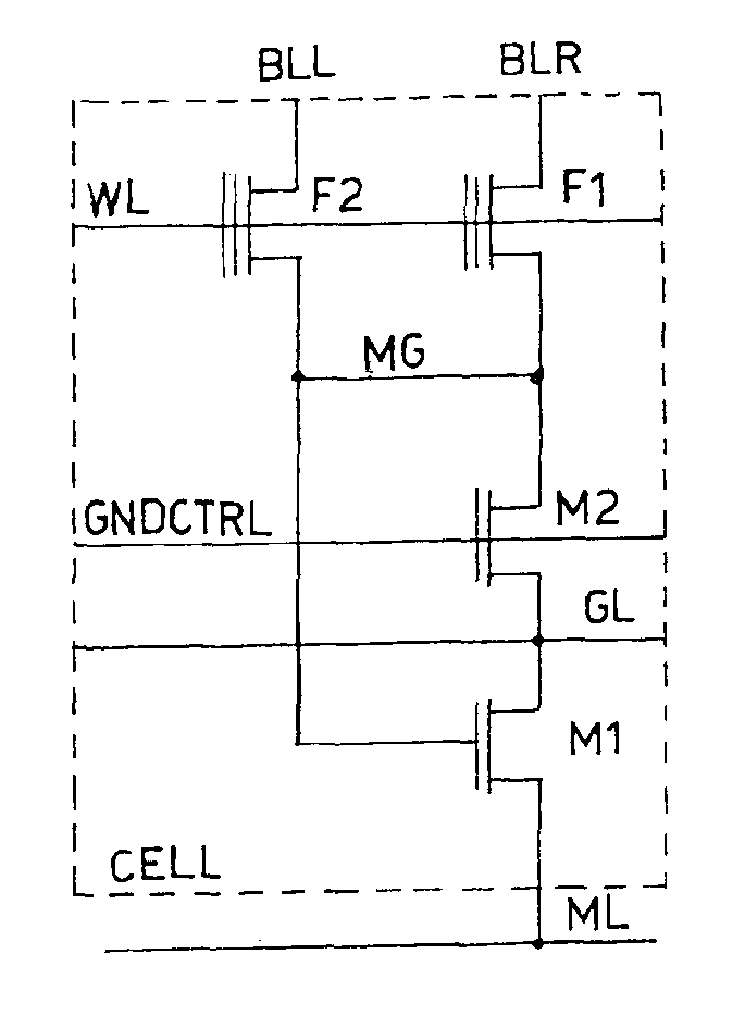 Non-volatile NOR-type CAM memory