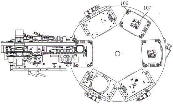 Turntable device and detection method for testing flexible circuit board with microphone