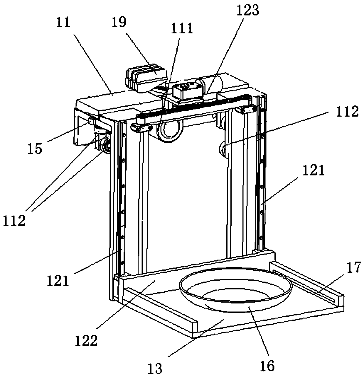 Intelligent dish-conveying and table-tidying system for restaurant