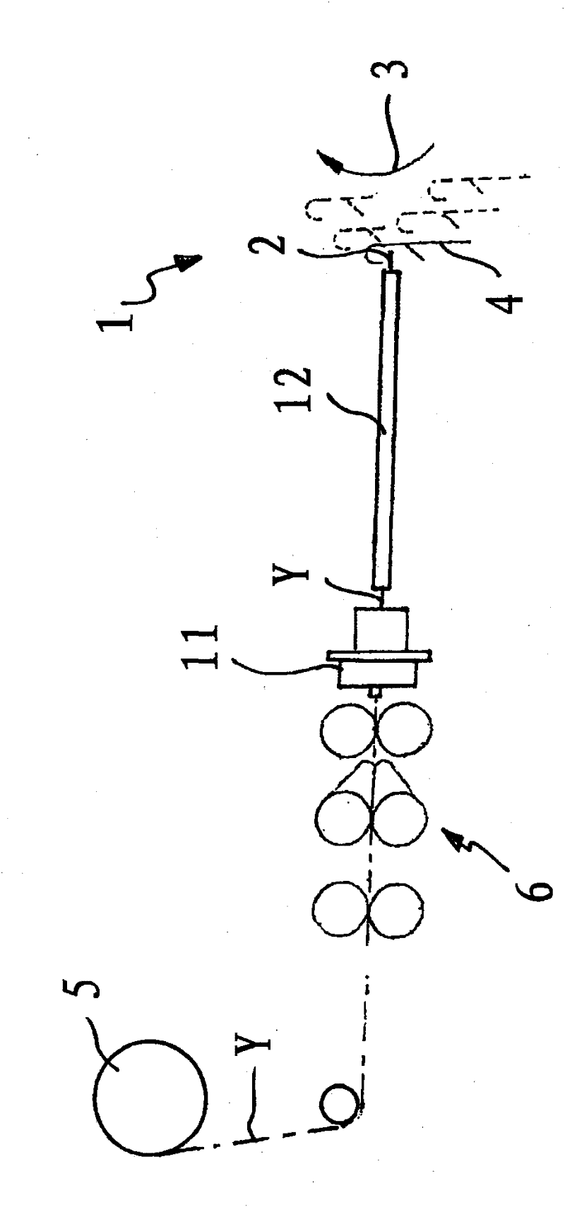 Method and apparatus for producing knitwear