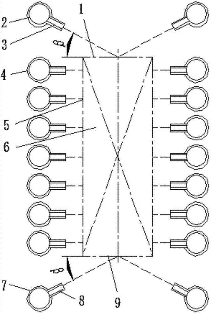 Method for preventing cracking of water-quenched edges and angles of rectangular alloy steel member