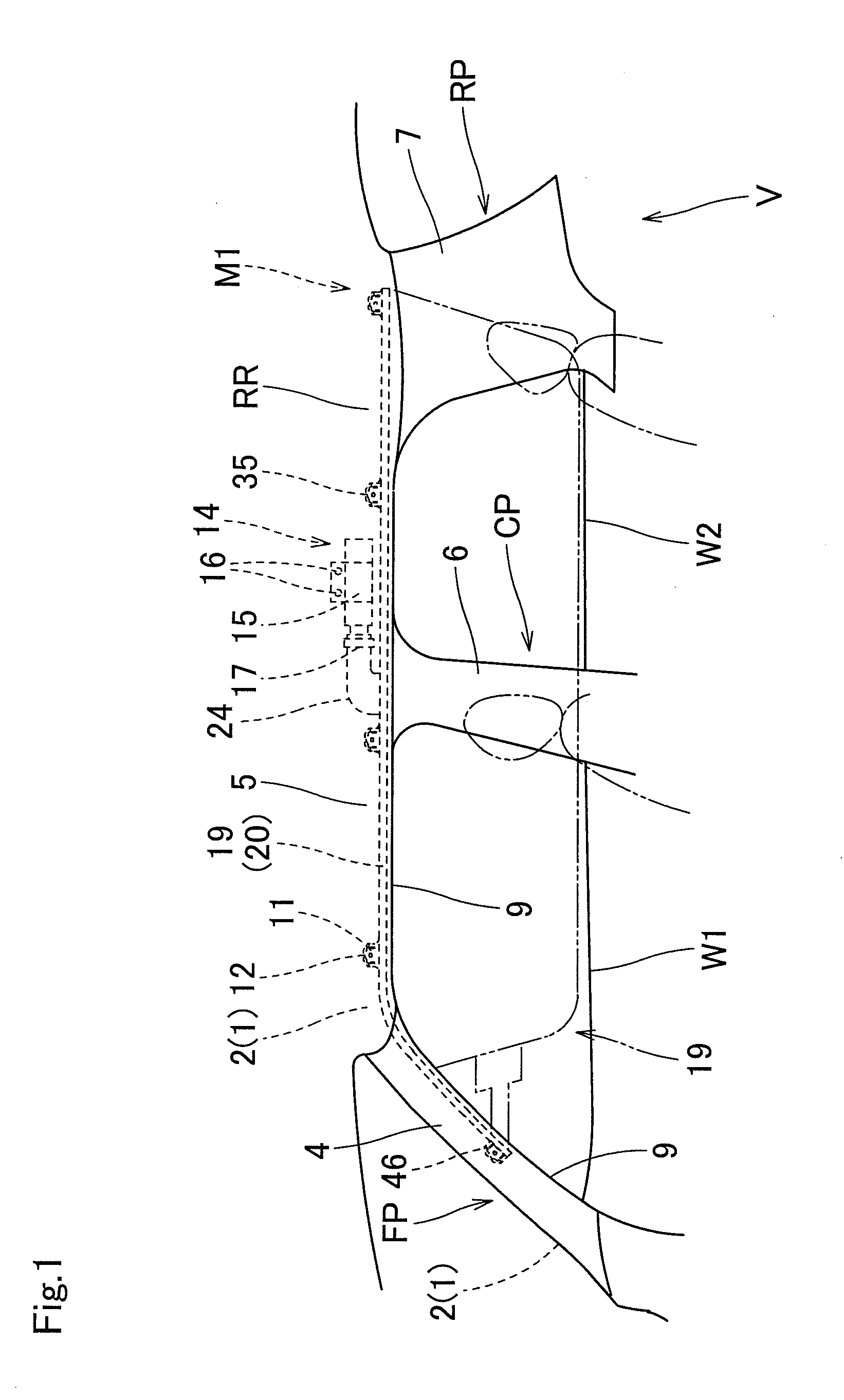 Head protection airbag apparatus