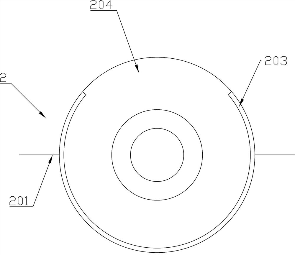 Tensioning type anchoring device capable of monitoring deformation and construction method thereof