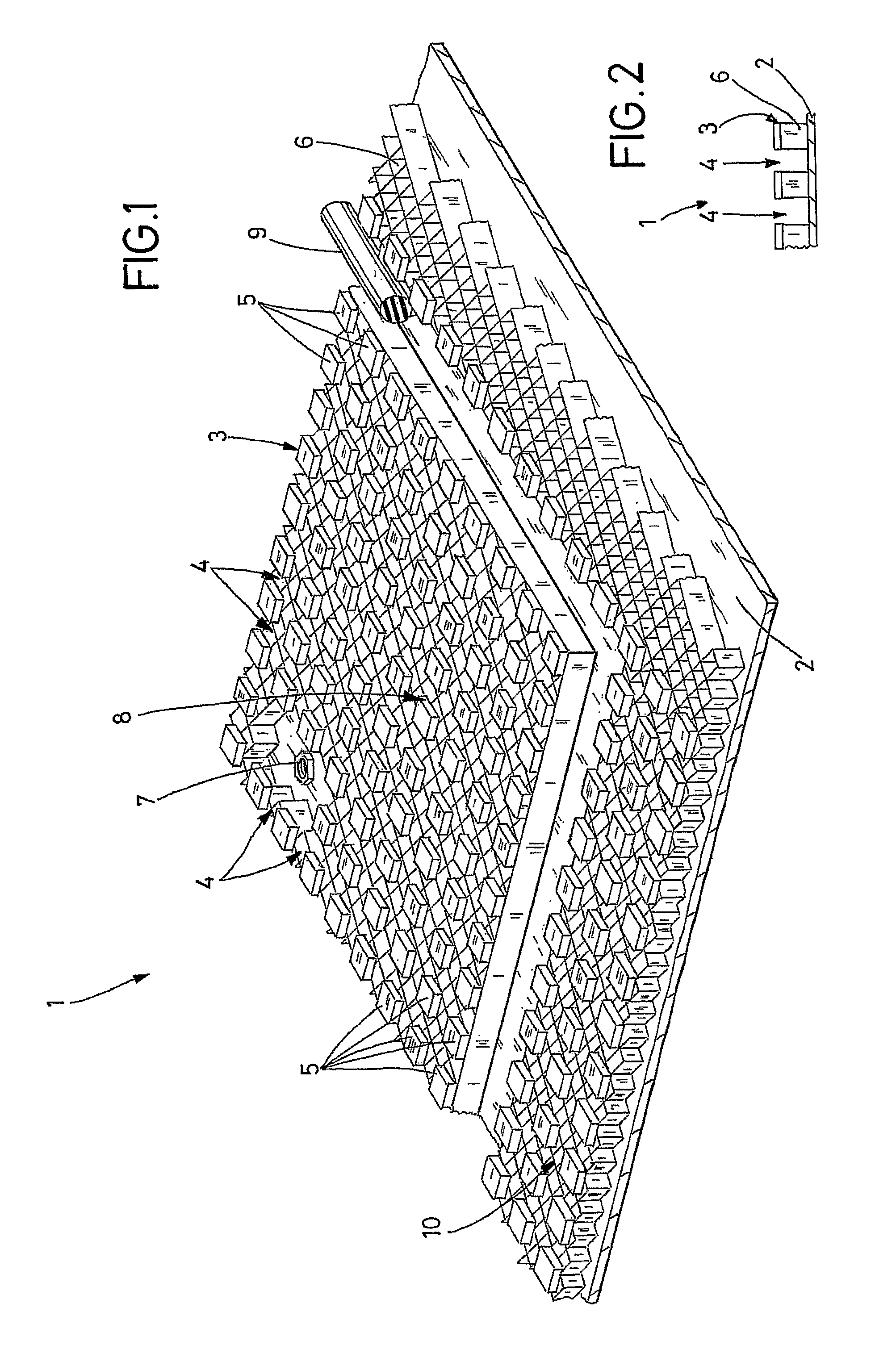 Device and method for stiffening and holding a workpiece for machining