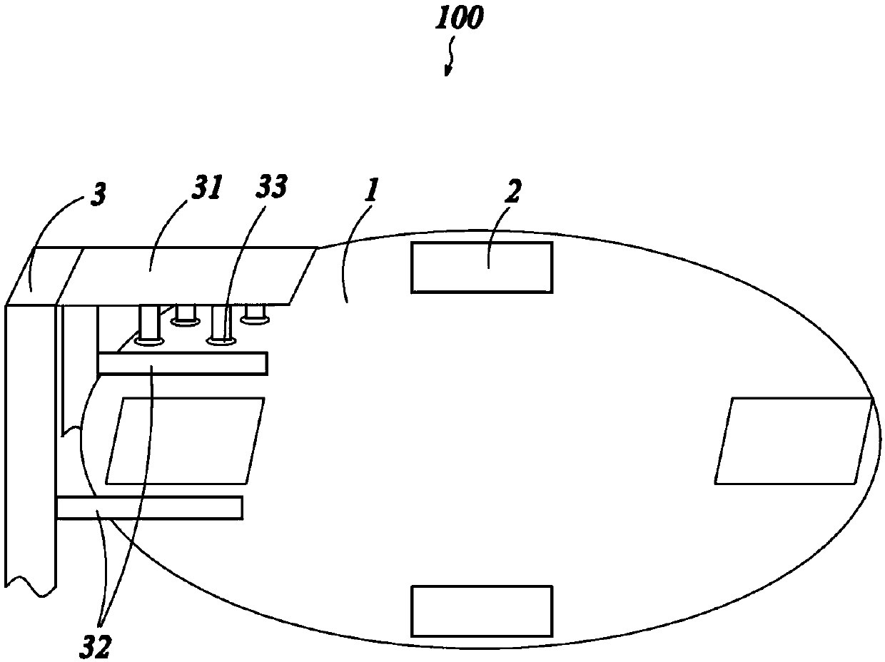 Screen printing device and back grid line alignment method of double-sided battery