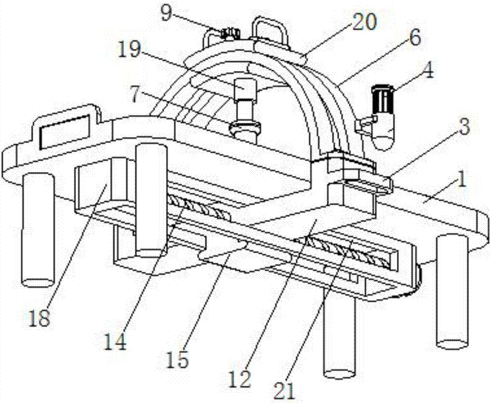 Electromagnetic shock-wave therapy device for orthopedics department